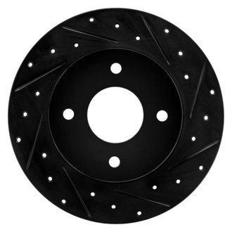 DFC® - Premium Drilled and Slotted Rear Passenger Side Brake Rotor