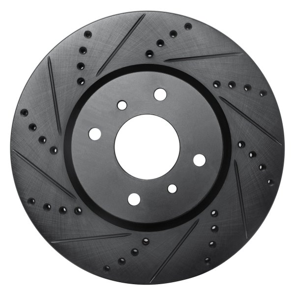 DFC® - Premium Drilled and Slotted Front Brake Rotor