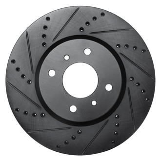 DFC® - Premium Drilled and Slotted Front Driver Side Brake Rotor