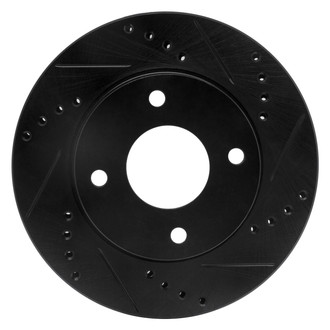 DFC® - Premium Drilled and Slotted Front Passenger Side Brake Rotor