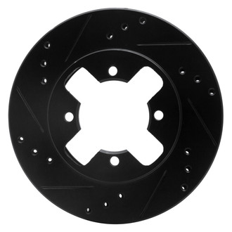 DFC® - Premium Drilled and Slotted Front Driver Side Brake Rotor