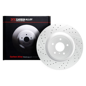 DFC® - Premium Drilled and Slotted Front Passenger Side Brake Rotor