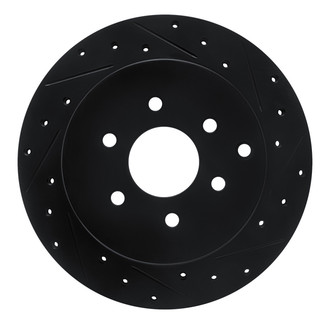 DFC® - Premium Drilled and Slotted Rear Passenger Side Brake Rotor