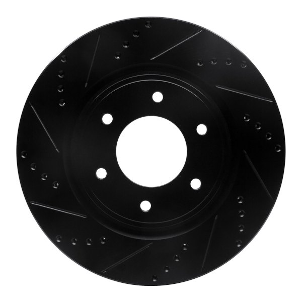 DFC® - Premium Drilled and Slotted Front Brake Rotor