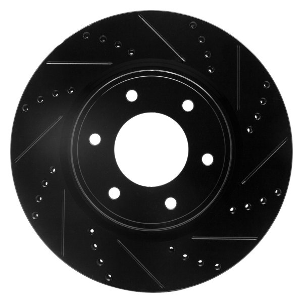 DFC® - Premium Drilled and Slotted Front Brake Rotor