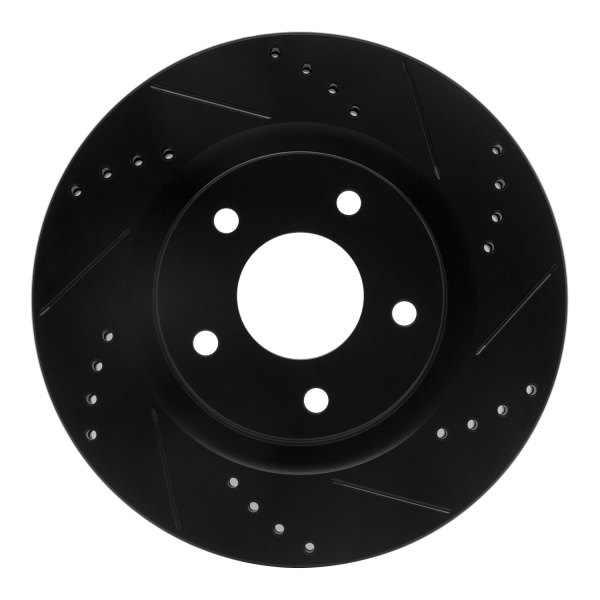 DFC® - Premium Drilled and Slotted Front Brake Rotor