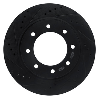 DFC® - Premium Drilled and Slotted Front Driver Side Brake Rotor