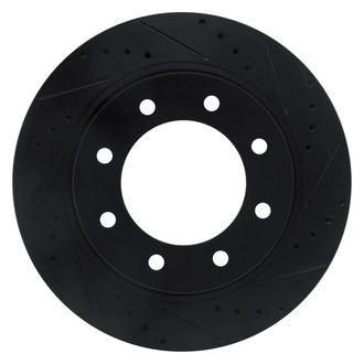 DFC® - Premium Drilled and Slotted Front Passenger Side Brake Rotor