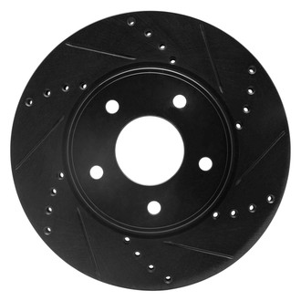 DFC® - Premium Drilled and Slotted Front Passenger Side Brake Rotor