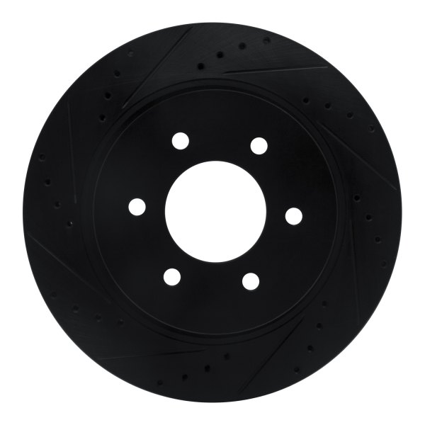 DFC® - Premium Drilled and Slotted Front Brake Rotor