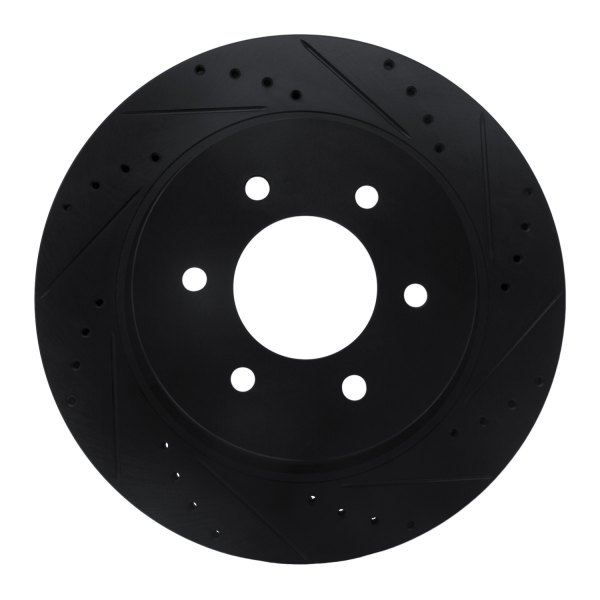 DFC® - Premium Drilled and Slotted Front Brake Rotor