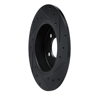 DFC® - Premium Drilled and Slotted Rear Driver Side Brake Rotor