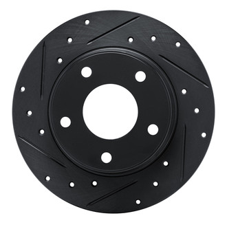 DFC® - Premium Drilled and Slotted Rear Driver Side Brake Rotor