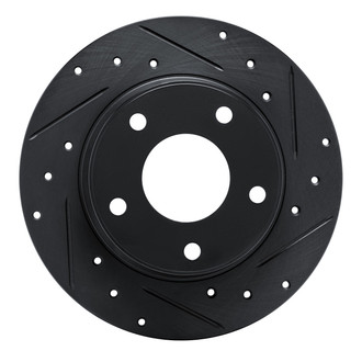 DFC® - Premium Drilled and Slotted Rear Passenger Side Brake Rotor