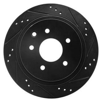 DFC® - Premium Drilled and Slotted Rear Passenger Side Brake Rotor