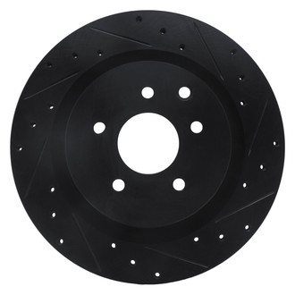 DFC® - Premium Drilled and Slotted Rear Passenger Side Brake Rotor