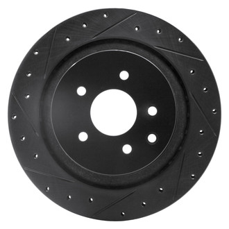 DFC® - Premium Drilled and Slotted Rear Driver Side Brake Rotor