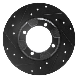 DFC® - Premium Drilled and Slotted Front Driver Side Brake Rotor