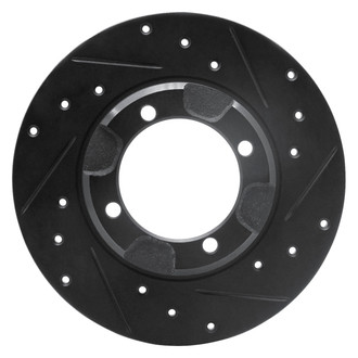 DFC® - Premium Drilled and Slotted Front Passenger Side Brake Rotor