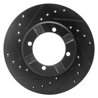 DFC® - Premium Drilled and Slotted Front Brake Rotor
