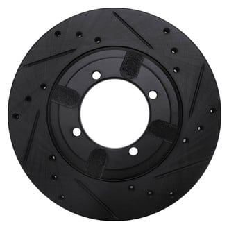 DFC® - Premium Drilled and Slotted Front Passenger Side Brake Rotor