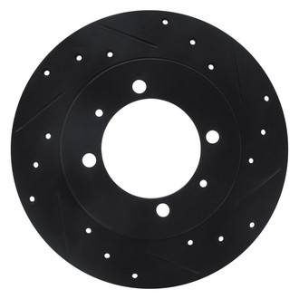 DFC® - Premium Drilled and Slotted Rear Passenger Side Brake Rotor