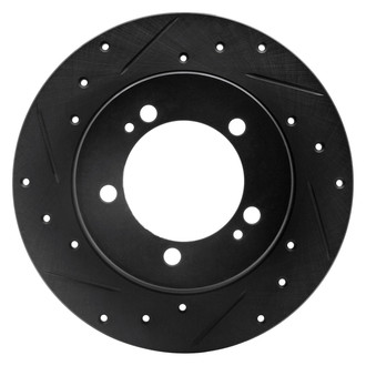 DFC® - Premium Drilled and Slotted Rear Driver Side Brake Rotor