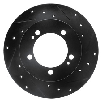 DFC® - Premium Drilled and Slotted Rear Passenger Side Brake Rotor