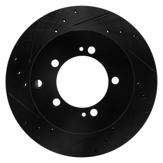 DFC® - Premium Drilled and Slotted Rear Driver Side Brake Rotor