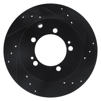 DFC® - Premium Drilled and Slotted Rear Passenger Side Brake Rotor