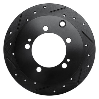 DFC® - Premium Drilled and Slotted Rear Driver Side Brake Rotor