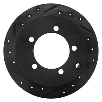 DFC® - Premium Drilled and Slotted Rear Driver Side Brake Rotor