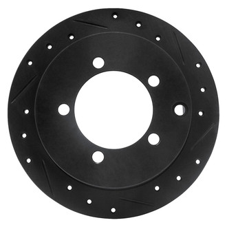 DFC® - Premium Drilled and Slotted Rear Passenger Side Brake Rotor