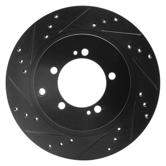 DFC® - Premium Drilled and Slotted Rear Driver Side Brake Rotor