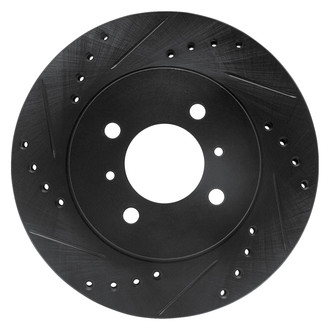 DFC® - Premium Drilled and Slotted Front Driver Side Brake Rotor