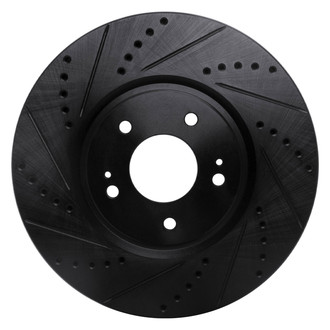 DFC® - Premium Drilled and Slotted Front Driver Side Brake Rotor
