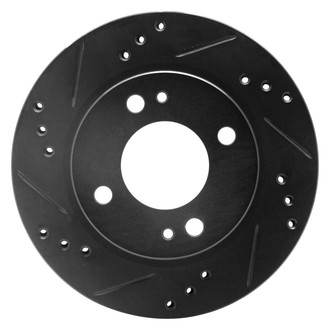 DFC® - Premium Drilled and Slotted Front Driver Side Brake Rotor