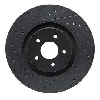 DFC® - Premium Drilled and Slotted Front Driver Side Brake Rotor
