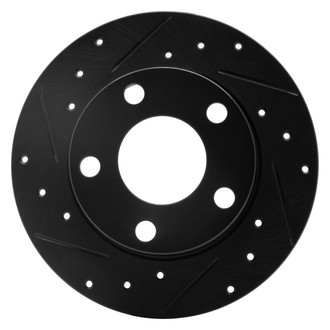 DFC® - Premium Drilled and Slotted Rear Driver Side Brake Rotor