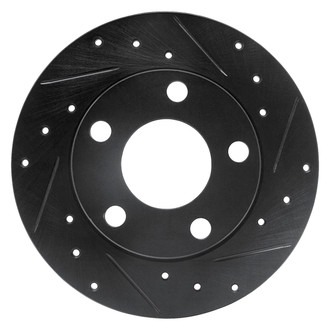 DFC® - Premium Drilled and Slotted Rear Passenger Side Brake Rotor