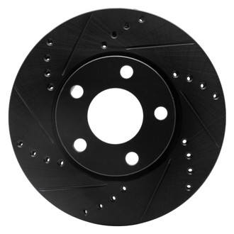 DFC® - Premium Drilled and Slotted Front Driver Side Brake Rotor