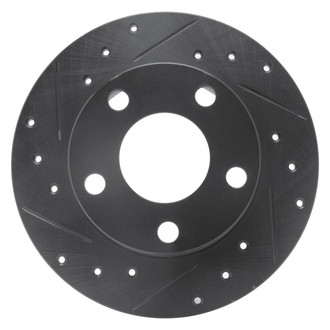 DFC® - Premium Drilled and Slotted Rear Driver Side Brake Rotor