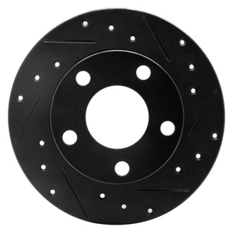DFC® - Premium Drilled and Slotted Rear Passenger Side Brake Rotor
