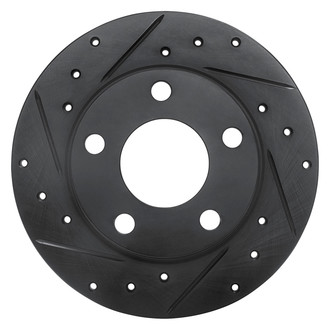 DFC® - Premium Drilled and Slotted Rear Driver Side Brake Rotor