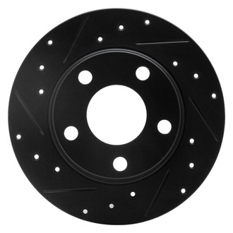DFC® - Premium Drilled and Slotted Rear Driver Side Brake Rotor