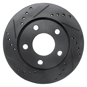 DFC® - Premium Drilled and Slotted Rear Driver Side Brake Rotor