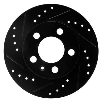 DFC® - Premium Drilled and Slotted Rear Driver Side Brake Rotor