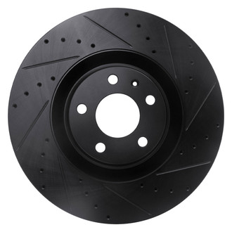 DFC® - Premium Drilled and Slotted Front Passenger Side Brake Rotor