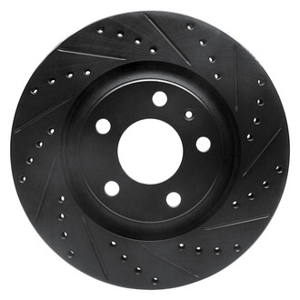 DFC® - Premium Drilled and Slotted Rear Passenger Side Brake Rotor