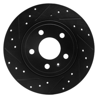 DFC® - Premium Drilled and Slotted Rear Driver Side Brake Rotor